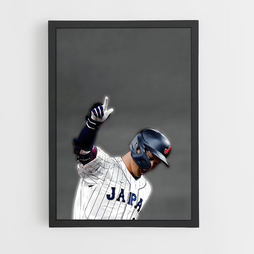 Poster L'Art du Swing – affiche Baseball (vue 2)